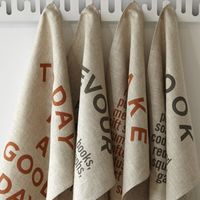 Rustic Tea Towel by Studiopatró 1