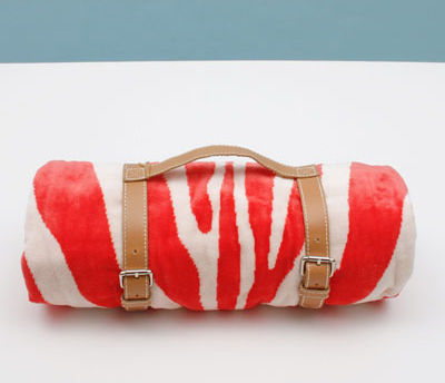 Zebra Beach Towel by Maslin & Co 6