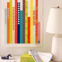 Cityscape Tea Towel by Avril Loretti 3