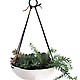 Pigeon Toe Ceramics Faceted Hanging Tray-1