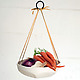 Pigeon Toe Ceramics Faceted Hanging Tray-2