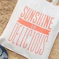 Sunshine is Delicious Tote Bag 3