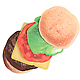 Burger Coasters – Set of 6 5