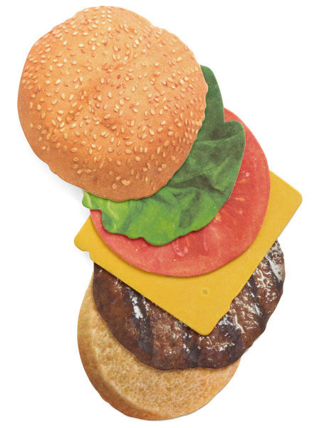 Burger Coasters – Set of 6 6