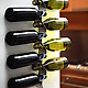 Black and Blum Flow Wine Rack in kitchen