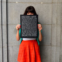 Holstee Manifesto Print on Black 4