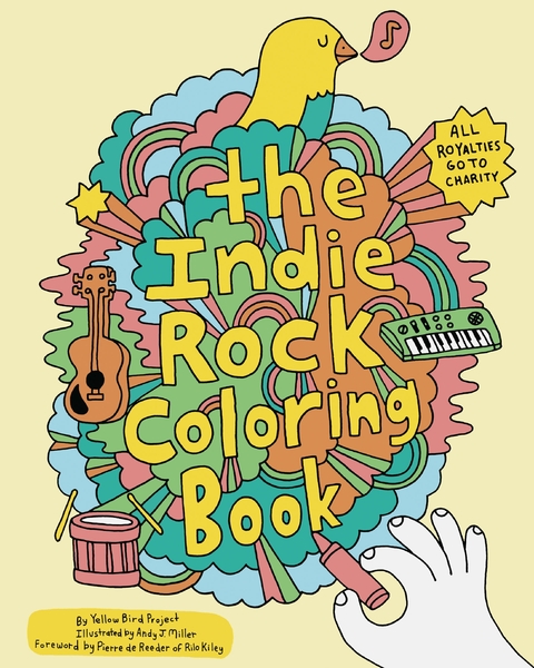 Indie Rock Coloring Book cover