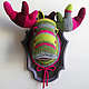 Crocheted Faux Taxidermy by Manafka Mina 5