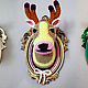 Crocheted Faux Taxidermy by Manafka Mina 8