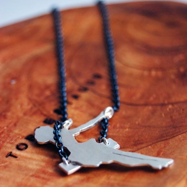 Swinging Girl Necklace by Markhed Design 1