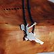 Swinging Girl Necklace by Markhed Design 2