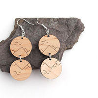 Mountain Reflections Earrings  1