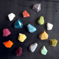 Faceted Magnets by Pigeon Toe Ceramics 1