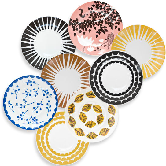 Rym Collection Saucers – Set of 6 on Wantist