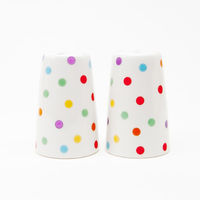 Polka Dot Salt &amp; Pepper Shakers 1