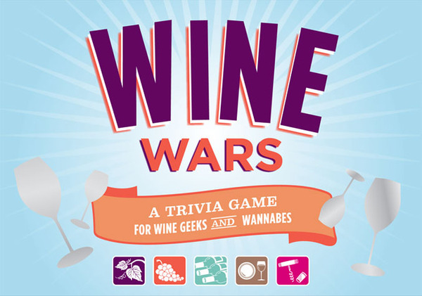 Wine Wars Trivia Game front view