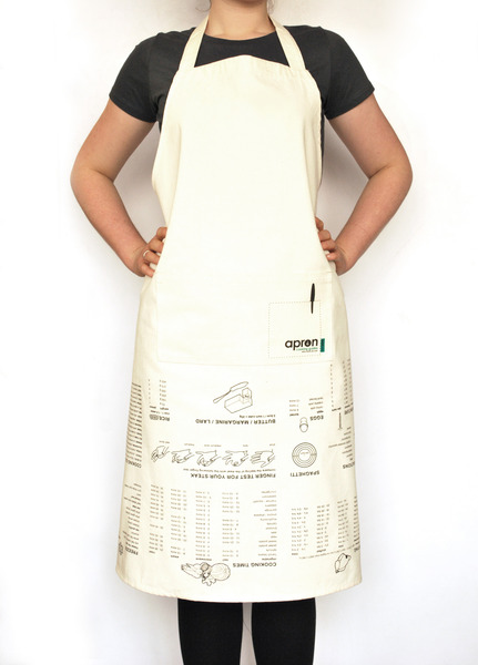Cooking Guide Apron on person