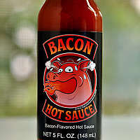 Bacon Hot Sauce bottle