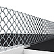 Chalk Ping Pong Table chain-link net