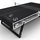 Chalk Ping Pong Table with hand prints