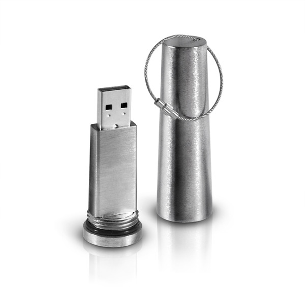 LaCie XtremKey All-Terrain USB Flash Drive open
