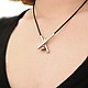 Basic Stix and Stones Necklace by Lichen Studio detail on woman