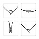 Basic Stix and Stones Necklace by Lichen Studio various configurations 2