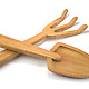 Fred Bamboo Garden Salad Tools shovel on white