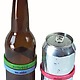 Fred Beer Bands Drink Markers on a bottle and a can
