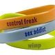 Three Fred Personalities Beer Bands Drink Markers 