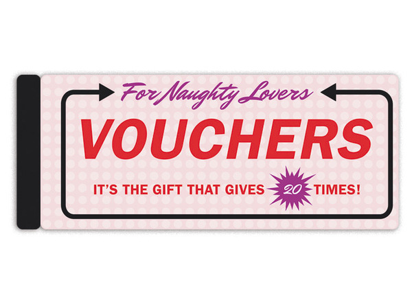 Vouchers For Naughty Lovers booklet
