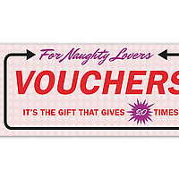 Vouchers For Naughty Lovers booklet