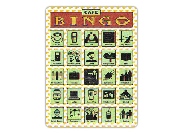 Knock Knock Café Bingo