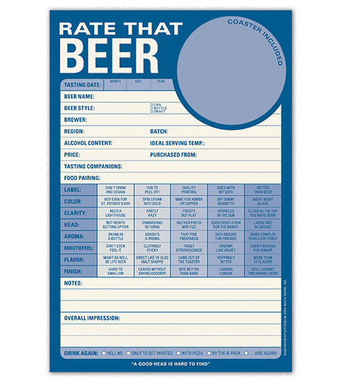 Rate That Beer Pad
