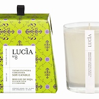 Lucia Thyme Flower and Coriander Soy Candle