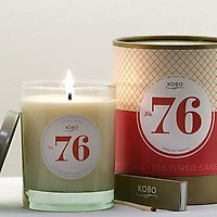 Kobo Number 76 Cultured Sake Candle front view