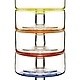 Sagaform Juicy Dessert Bowls four colors stacked