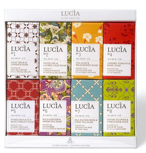 Lucia Box of Assorted Guest Soaps