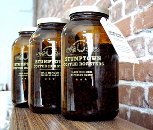 Three Stumptown Hair Bender Jars