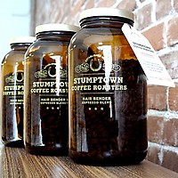 Three Stumptown Hair Bender Jars