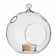 One lit Whirly Hanging Candleholder