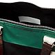 Property of... Bill Gym Bag Black inside detail