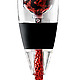 Vinturi Red Wine Aerator with hand pouring red wine into glass